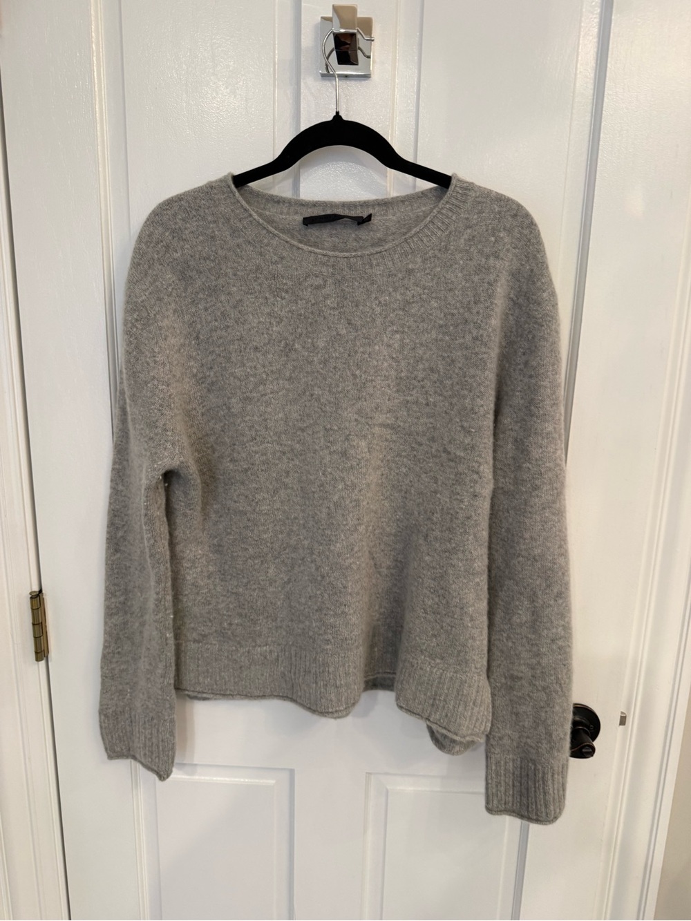 Jenni Kayne Soft Gray Crewneck Sweater